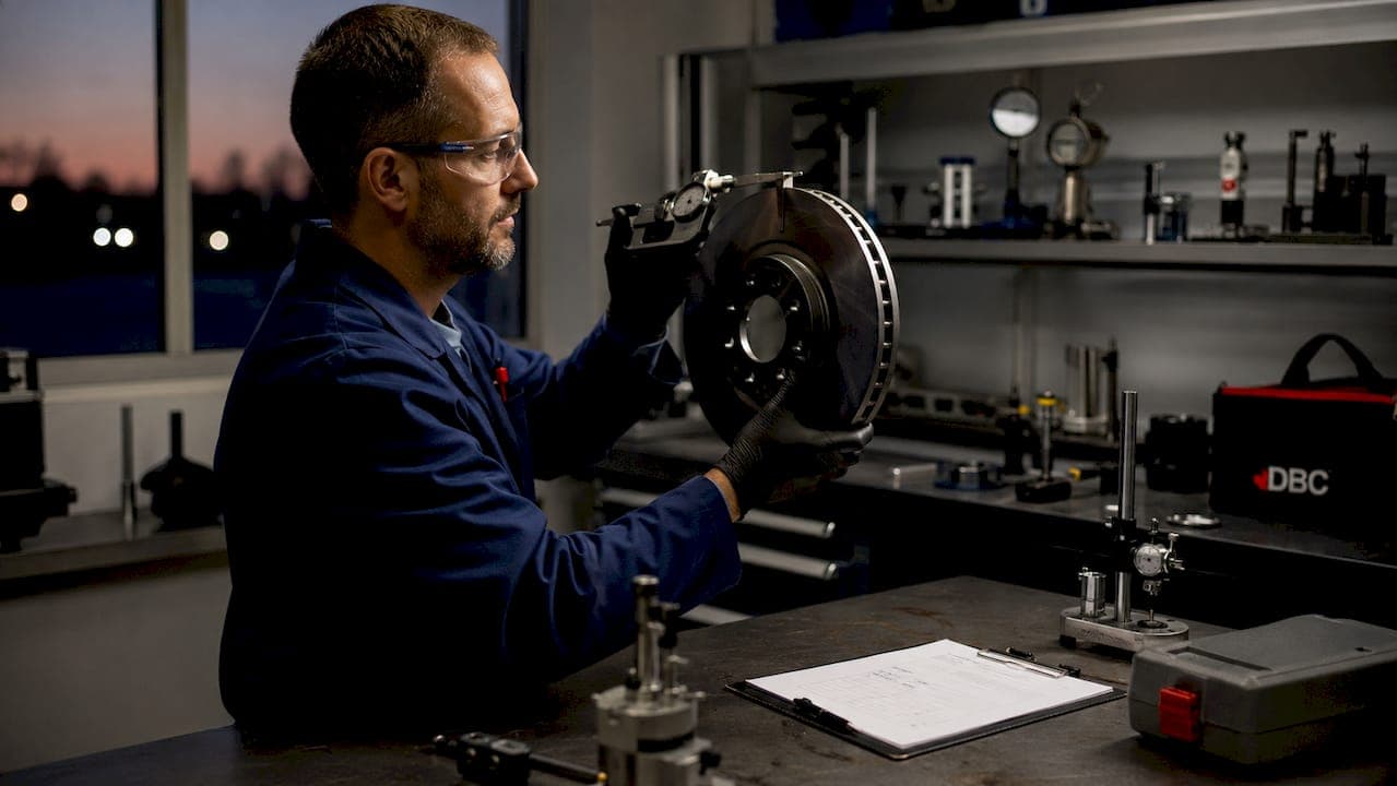 Role of quality control in brake manufacturing
