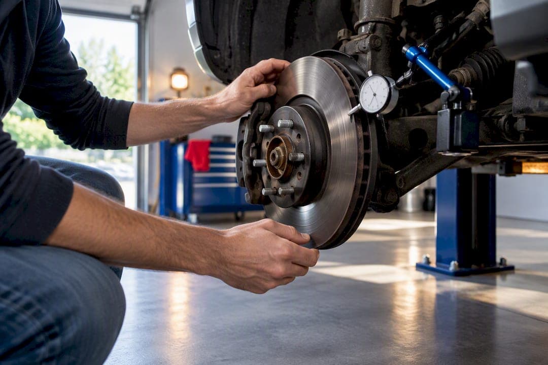 DIYers: Match Pads and Rotors to Stop Judder, Check 0.10 mm Runout
