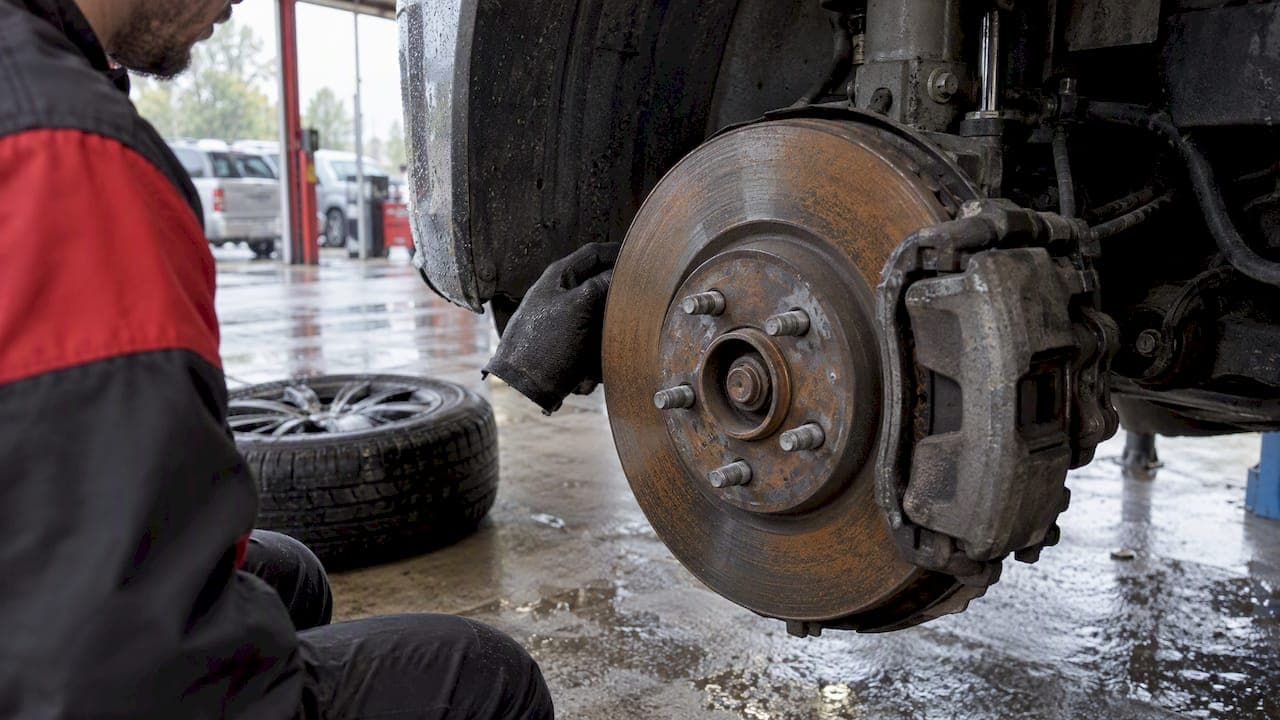 Brake Noise in Rain: What 1–5 Stops Reveal and When to Inspect